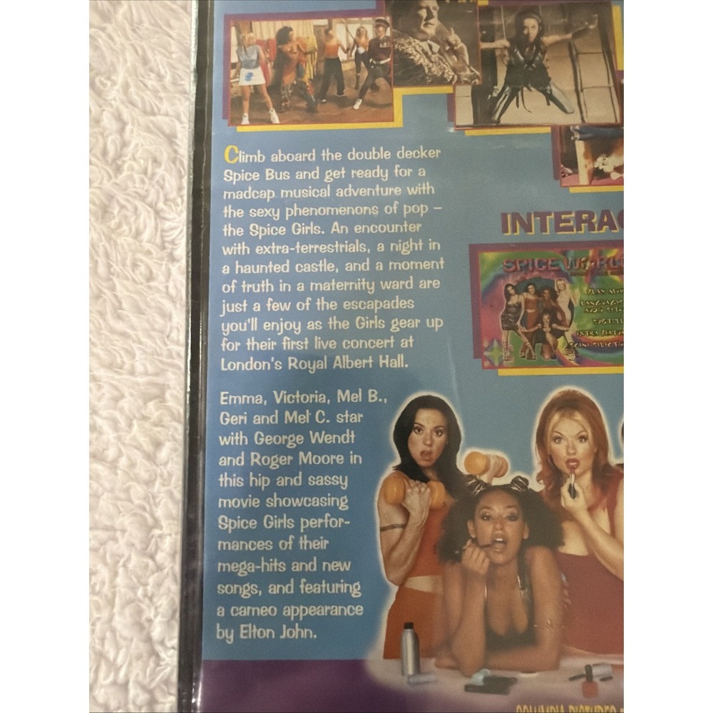 Spice World Dvd 1998 Brand New Sealed Posh Baby Sporty Mel B Victoria Geri - Picture 3 of 7
